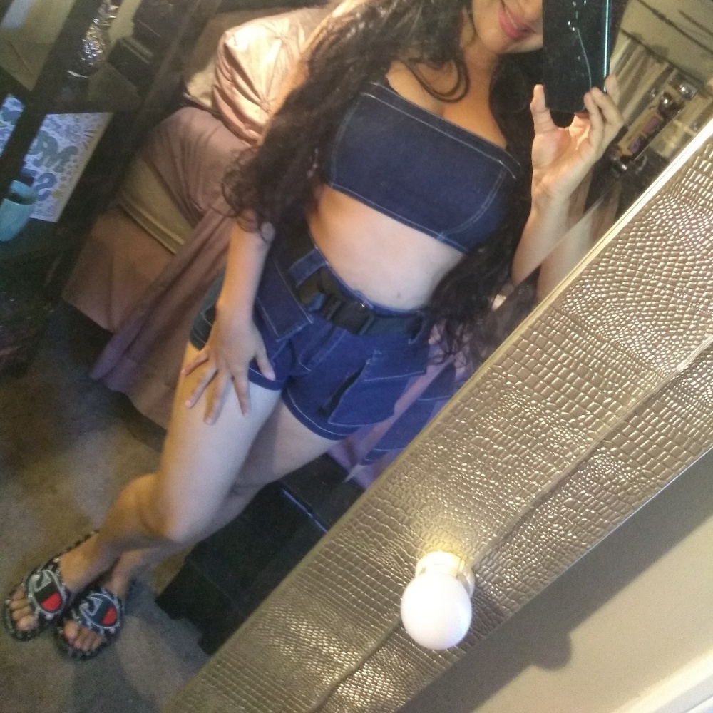 Fashion Nova denim set